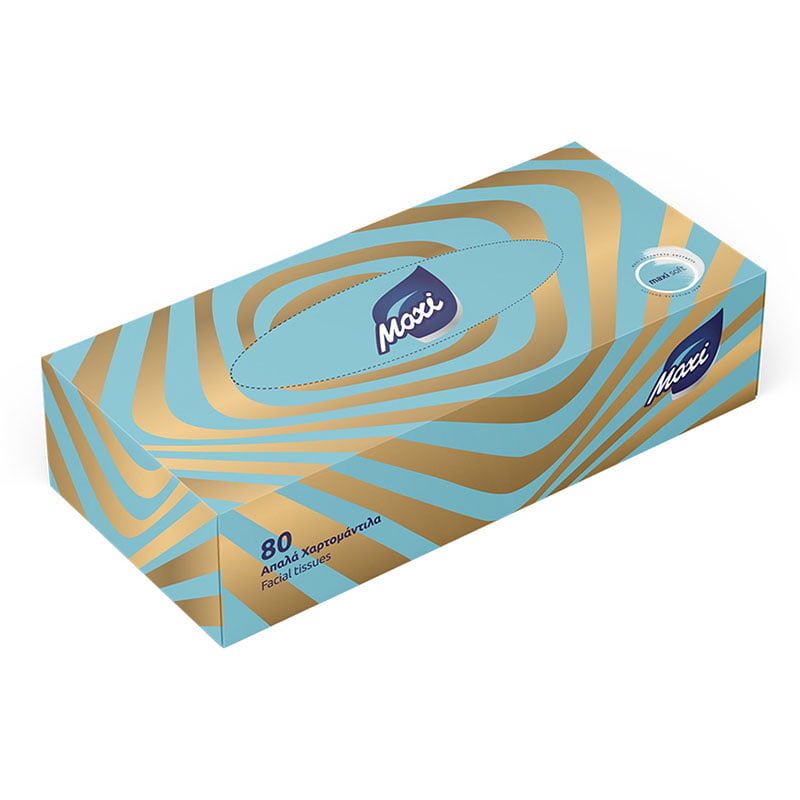 Maxi Facial Tissues 80