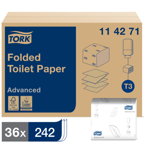 Tork® Advanced Χαρτί Υγείας σε Φύλλα