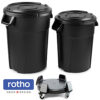 Κάδοι Στρογγυλοί Πλαστικοί (Σειρά TITAN της Rotho®)