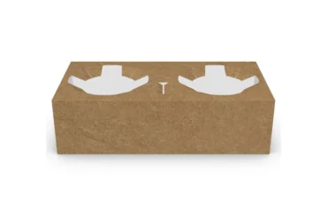 Ποτηροθήκη 2 Θέσεων Kraft 14x50 τεμ.