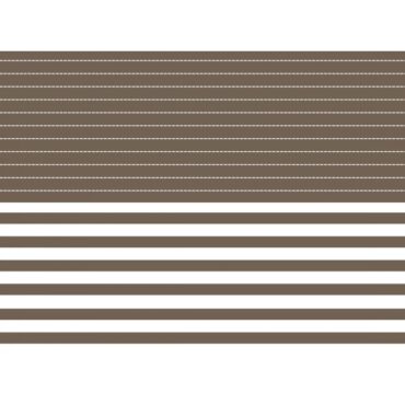 Σουπλά Γραφής 29 x 39 Brown Stripes 2000 τεμ.