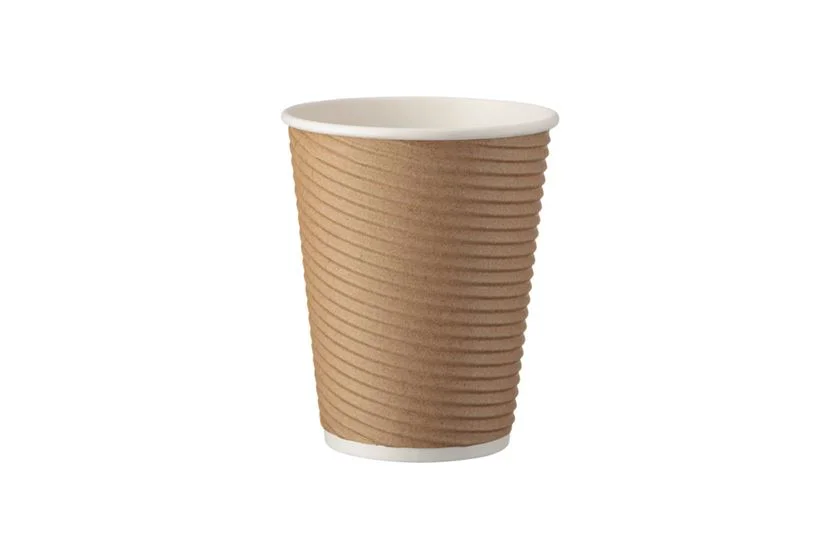 Χάρτινο Ripple Ποτήρι 4oz Καφέ 20×25 τεμ.
